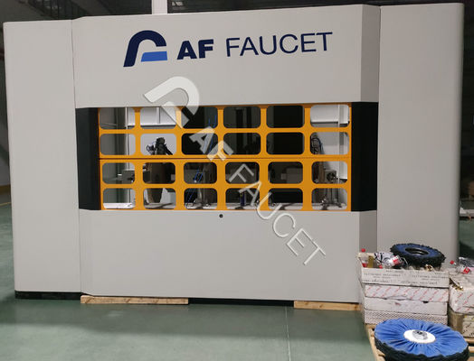 RTAF-AP04AZ-진크 합금 위생용품 닦기 기계, 4 스핀드 mop 바퀴 닦기 기계, CNC 닦기 기계