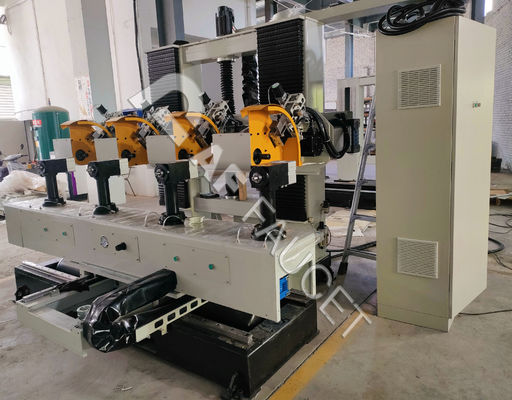 RTAF-AP04-CNC 자동 금속 닦기 기계, 4 스테이션 모프 휠 닦기 기계, 문 손잡이 닦기 기계