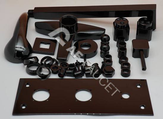 RTAS1612-PVD 매트 블랙,PVD 제트 블랙 코팅 머신, Brass Faucets Black Coatings, 스테인리스 스틸 탭, ABS 샤워